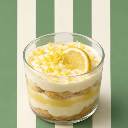 Tiramisu citron maison