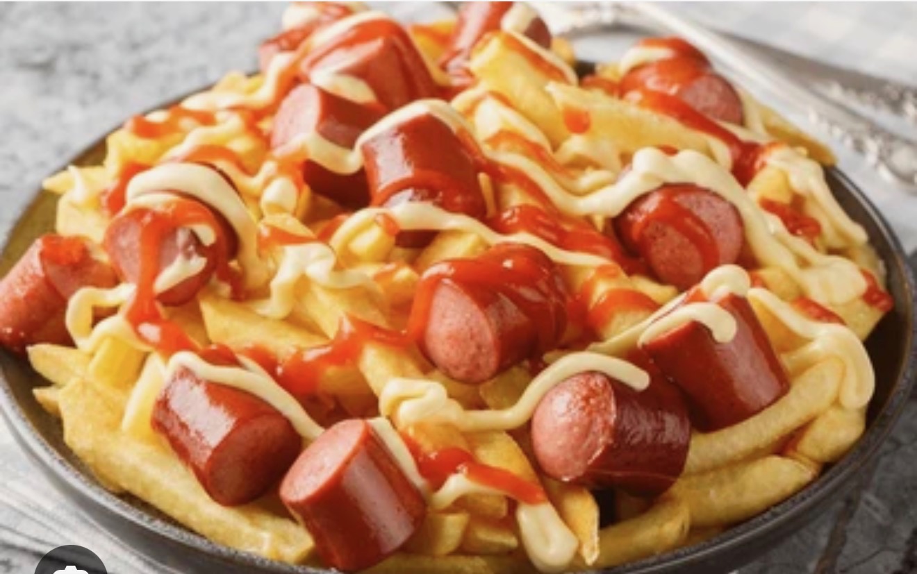 POULET - SALCHIPAPAS Spécialité d'amérique latine